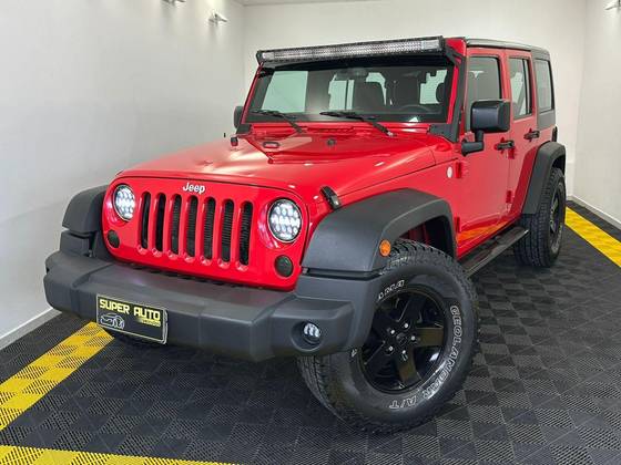 JEEP WRANGLER 3.6 UNLIMITED SPORT 4X4 V6 GASOLINA 4P AUTOMÁTICO JEEP WRANGLER 3.6 UNLIMITED SPORT 4X4 V6 GASOLINA 4P AUTOMÁTICO